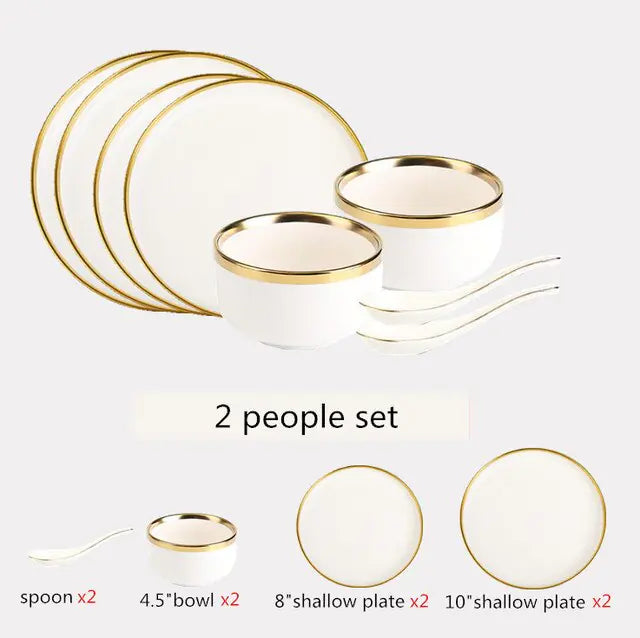 High-Quality White Porcelain