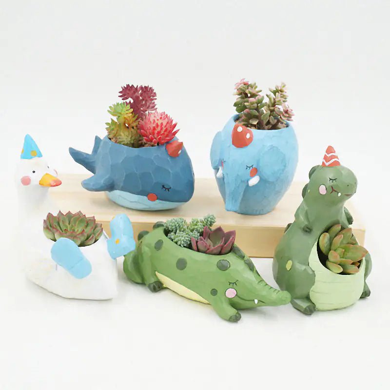 Animals Planter - Shop Faecrafts