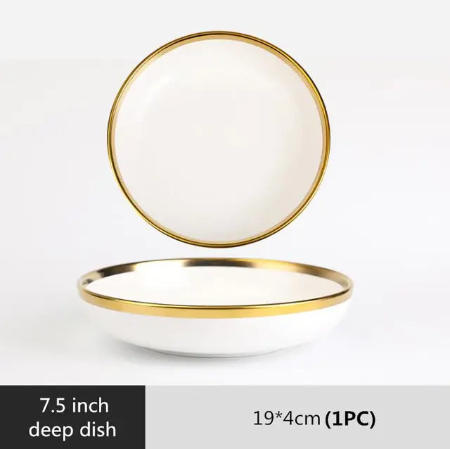 High-Quality White Porcelain