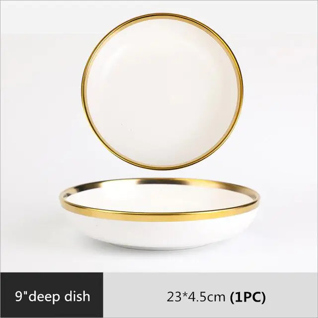 High-Quality White Porcelain