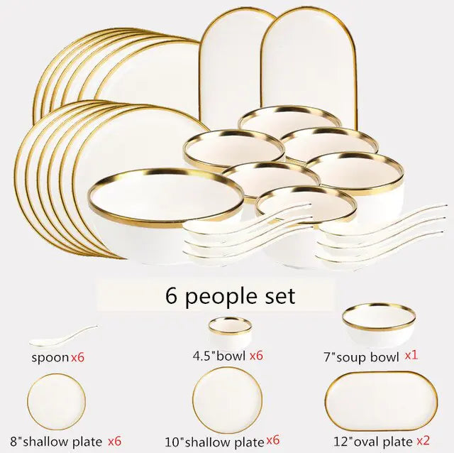 High-Quality White Porcelain