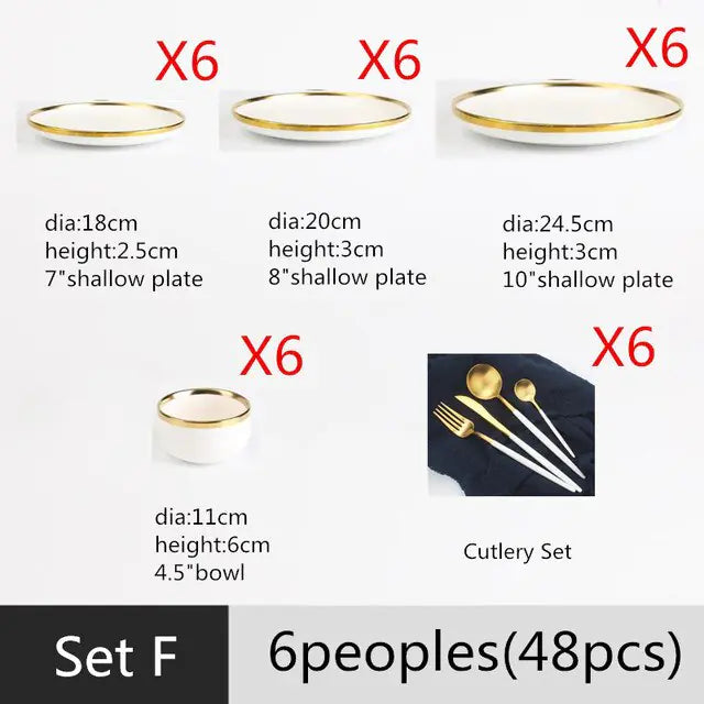 High-Quality White Porcelain