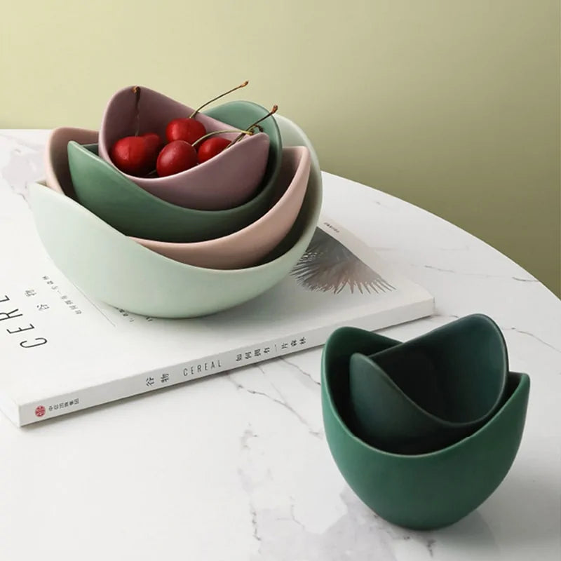 Unique Lotus Ceramic Set