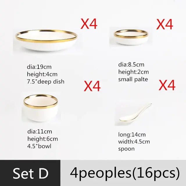 High-Quality White Porcelain