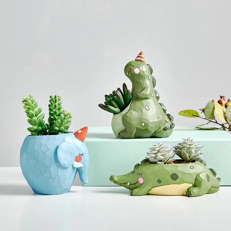 Animals Planter - Shop Faecrafts