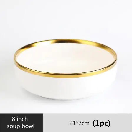 High-Quality White Porcelain